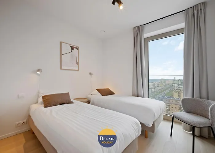 Exclusive Two-bedroom With Panoramic Sea And Views T153 * Ostend