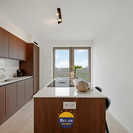 公寓 Exclusive Two-bedroom With Panoramic Sea And Views T153 奥斯滕德